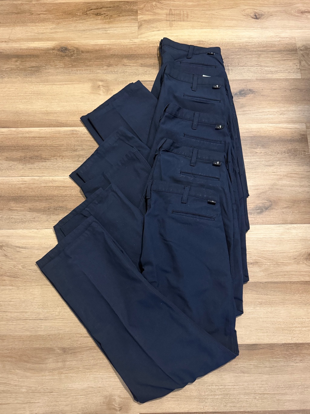 5x Workrite Fr Nomex Iiia Hrc1 Aramid Fire Pants Mens 38x34 Blue Fire Ems
